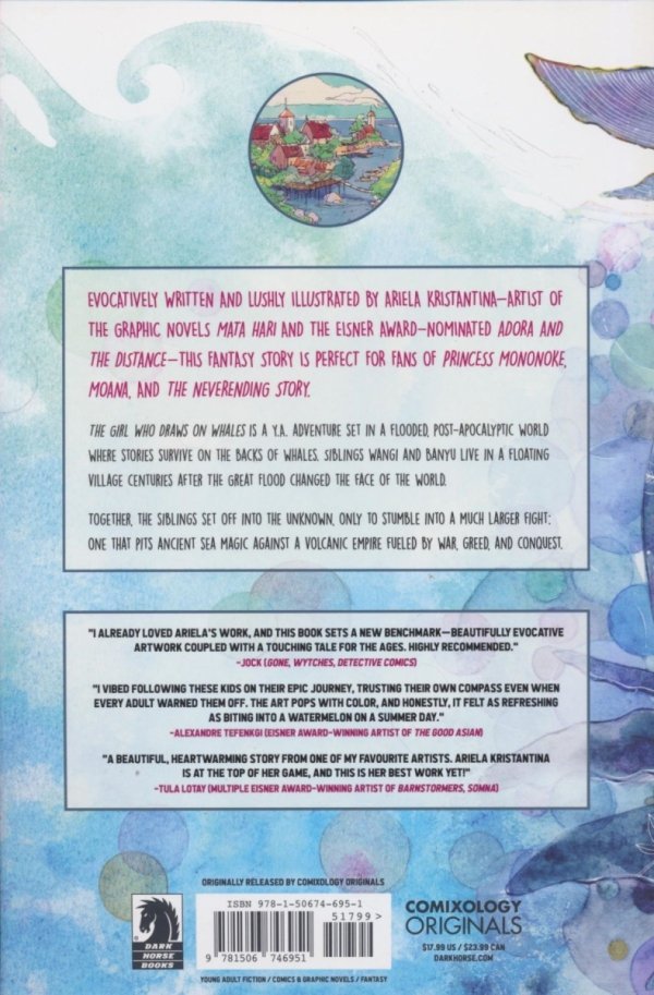 GIRL WHO DRAWS ON WHALES TP [9781506746951]