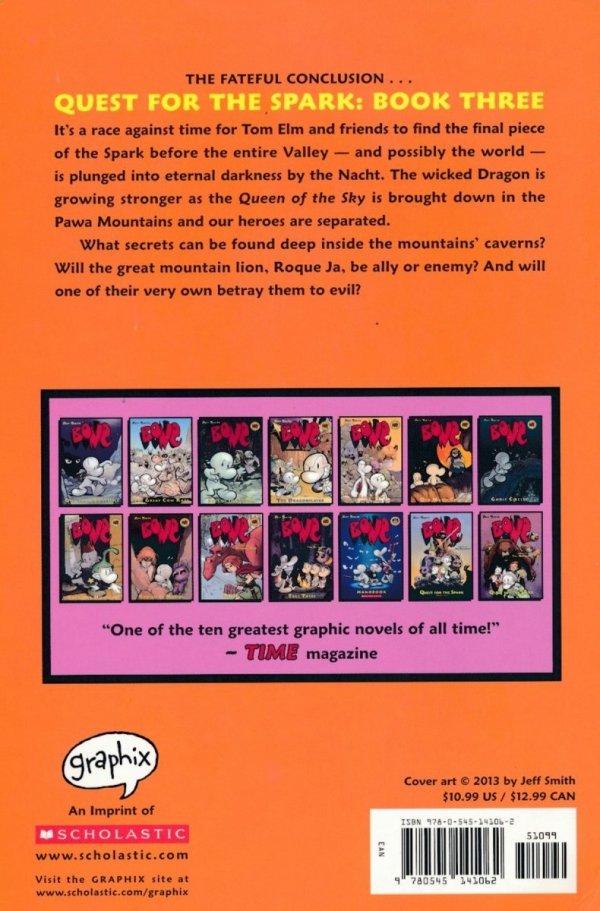 BONE QUEST FOR THE SPARK VOL 03 TP [9780545141062]