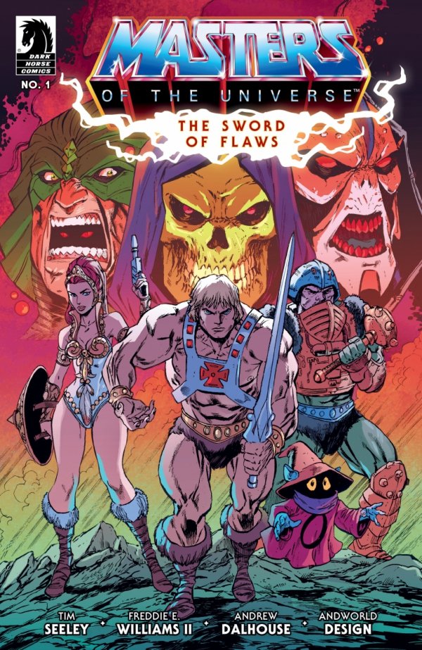 HE-MAN AND THE MASTERS OF THE UNIVERSE THE SWORD OF FLAWS #1 CVR B TIM SEELEY [76156801401300121]