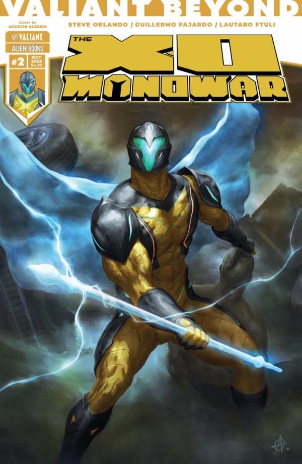 VALIANT BEYOND THE X-O MANOWAR #2 COVER A ALESSIO [73238818144500211]