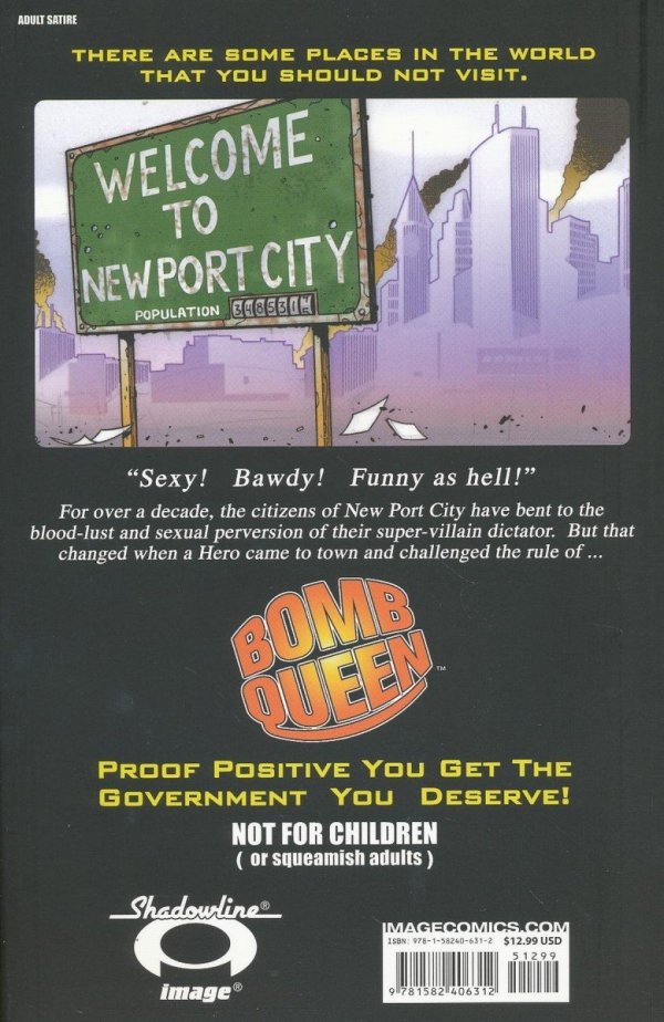 BOMB QUEEN VOL 01 WMD WOMAN OF MASS DESTRUCTION TP [9781582406312]
