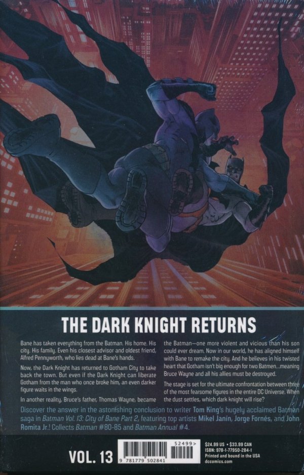BATMAN CITY OF BANE PART 2 HC [9781779502841]