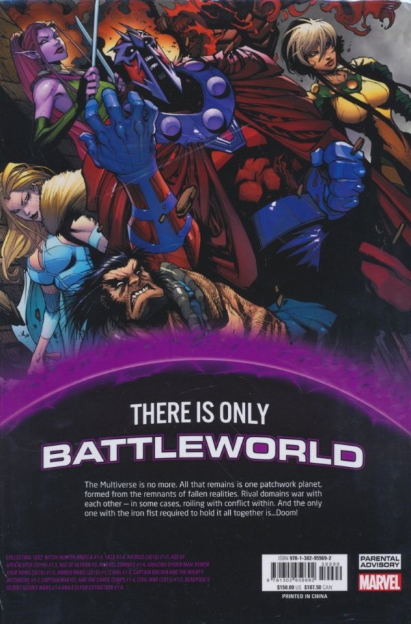 SECRET WARS BATTLEWORLD OMNIBUS VOL 01 HC [VARIANT] [9781302959692] **PROMOCJA TOMY**