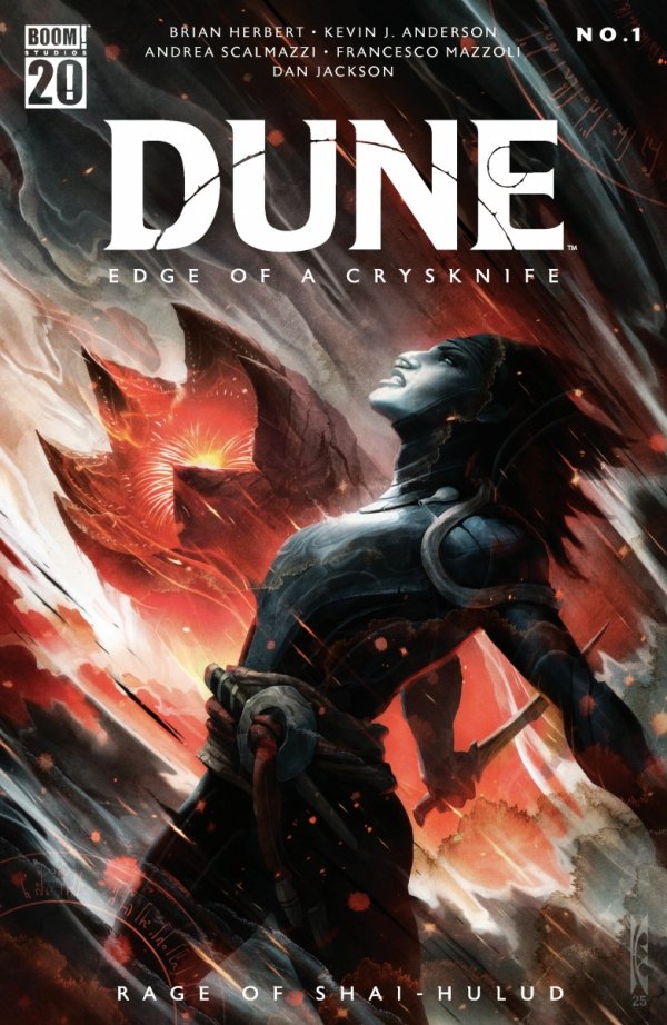 DUNE EDGE OF A CRYSKNIFE RAGE OF SHAI-HULUD #1 A MAIN DRESSED SWANLAND [84428401281201011]