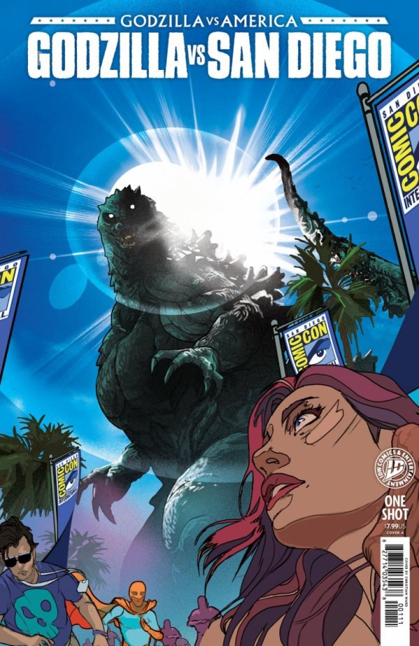 GODZILLA VS AMERICA SAN DIEGO COVER A WARD [82771403543800111]