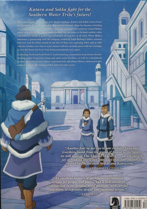 AVATAR THE LAST AIRBENDER NORTH AND SOUTH LIBRARY EDITION HC [9781506701950] **OFERTA SPECJALNA**