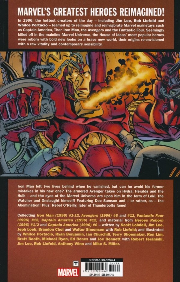 HEROES REBORN IRON MAN TP [9781302923464] **promocja TOMY**