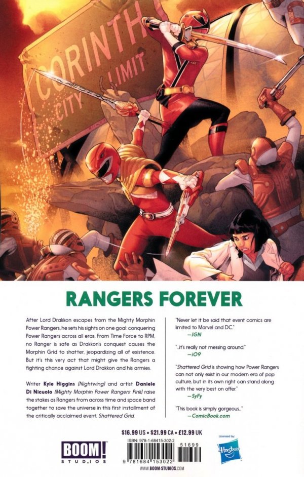 MIGHTY MORPHIN POWER RANGERS VOL 07 TP [9781684153022]