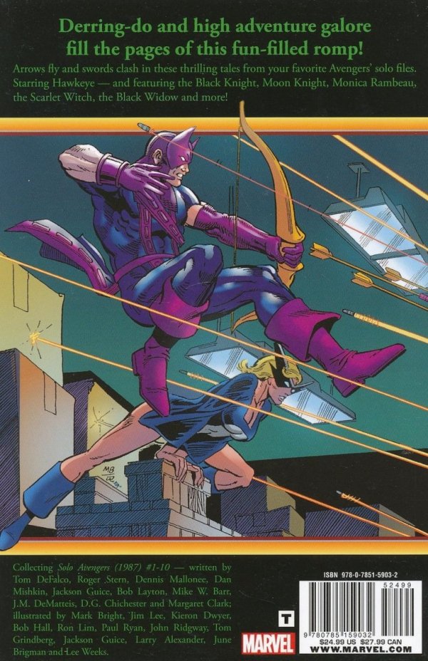 AVENGERS SOLO AVENGERS CLASSIC VOL 01 TP [9780785159032] **PROMOCJA TOMY**