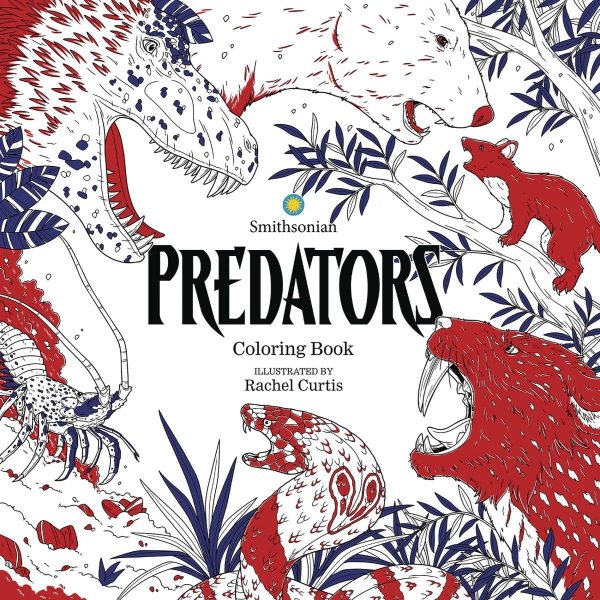 PREDATORS SMITHSONIAN COLORING BOOK TP [9781684059188] **promocja STOCK SALE**