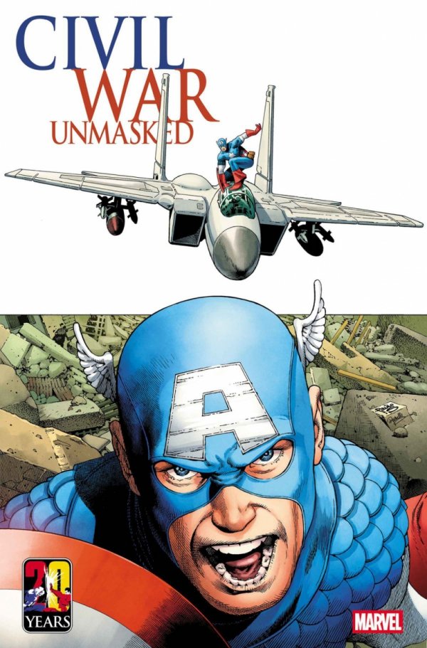 CIVIL WAR UNMASKED #3 PAULO SIQUEIRA 5-PART CONNECTING VARIANT [75960621471600321]