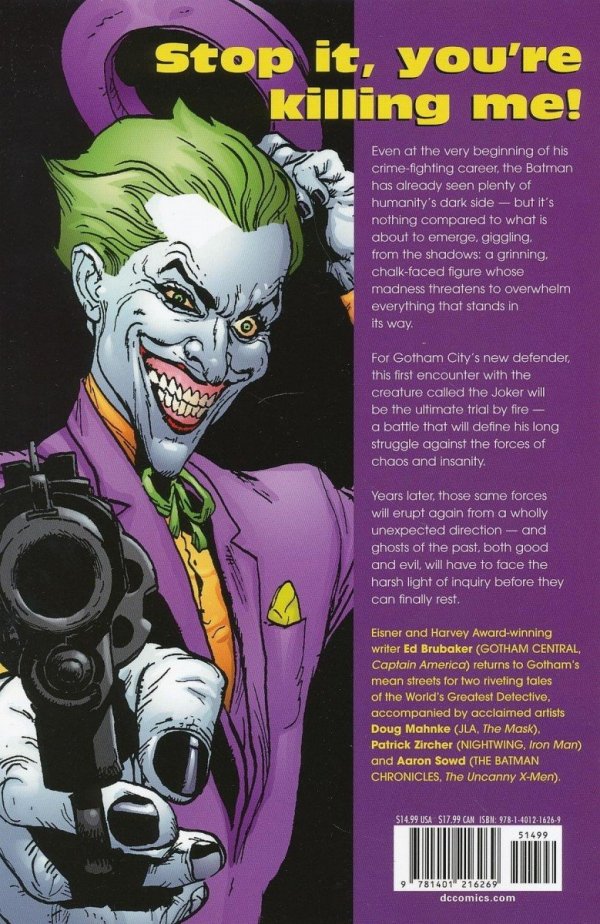 BATMAN THE MAN WHO LAUGHS TP [9781401216269]