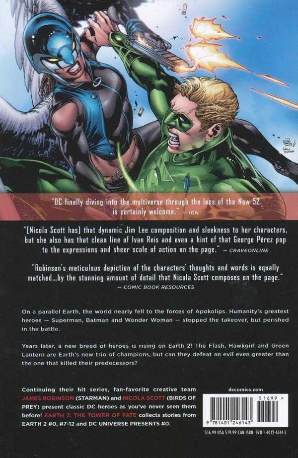 EARTH 2 VOL 02 THE TOWER OF FATE TP [9781401246143]