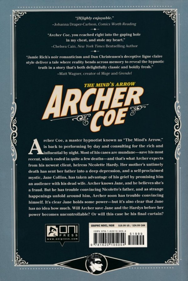 ARCHER COE VOL 02 THE WAY TO DUSTY DEATH GN [9781620105054] **promocja TOMY**