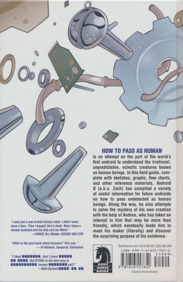 HOW TO PASS AS HUMAN HC [9781616557652]