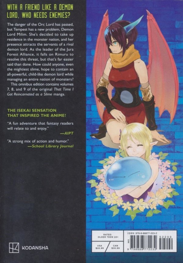 THAT TIME I GOT REINCARNATED AS A SLIME OMNIBUS VOL 07-09 TP [9798888772232]