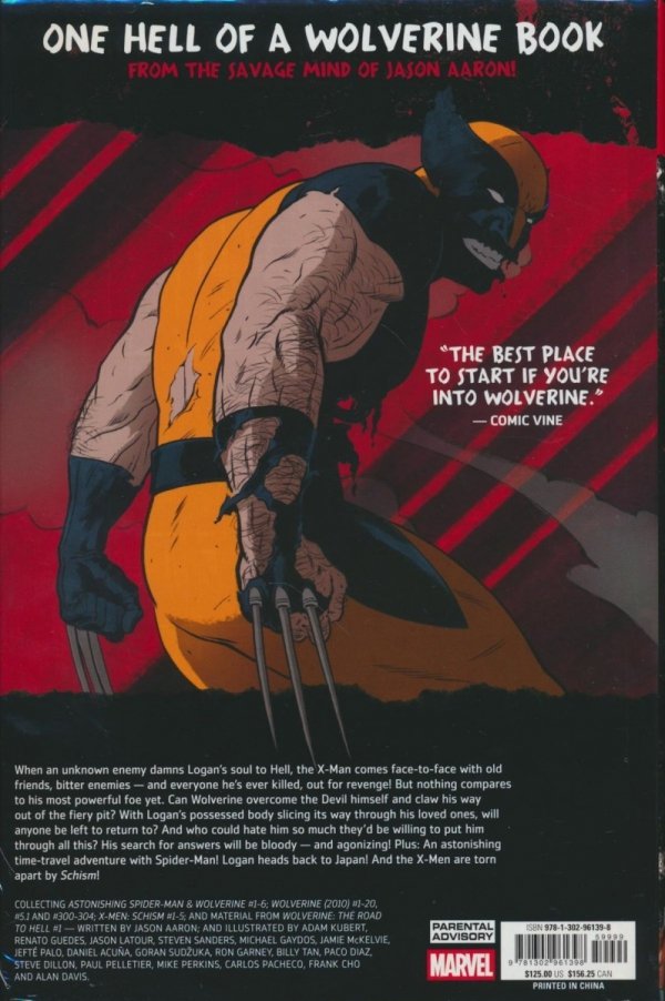 WOLVERINE GOES TO HELL OMNIBUS HC [VARIANT] [9781302961398] **OFERTA SPECJALNA**