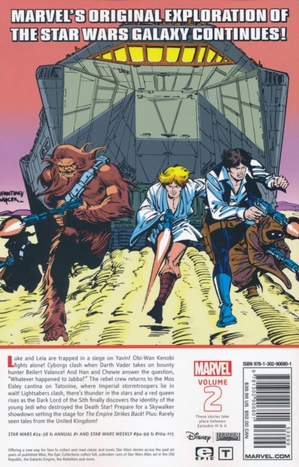 STAR WARS EPIC COLLECTION THE ORIGINAL MARVEL YEARS VOL 02 TP [9781302906801]