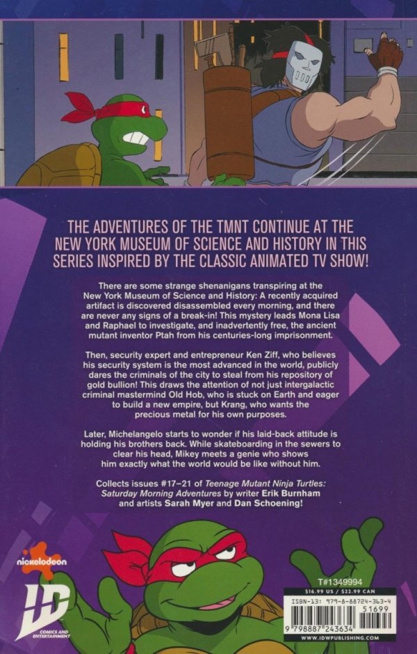 TEENAGE MUTANT NINJA TURTLES SATURDAY MORNING ADVENTURES VOL 06 TP [9798887243634]