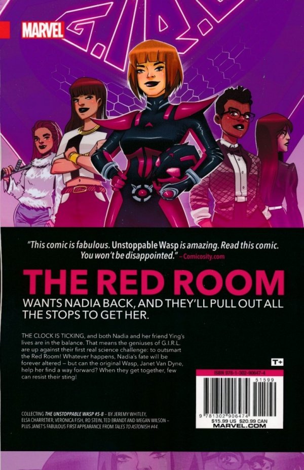 UNSTOPPABLE WASP VOL 02 AGENTS OF GIRL TP [9781302906474]