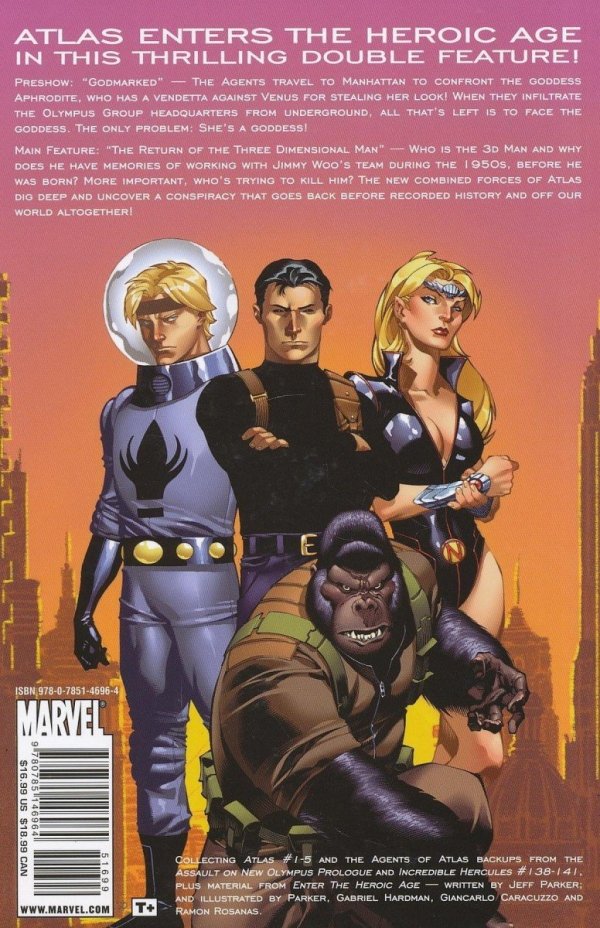 ATLAS RETURN OF THE THREE DIMENSIONAL MAN TP [9780785146964] **promocja TOMY**