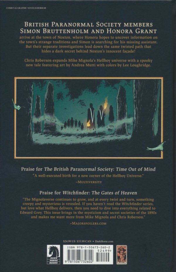 BRITISH PARANORMAL SOCIETY TIME OUT OF MIND HC [9781506732602]