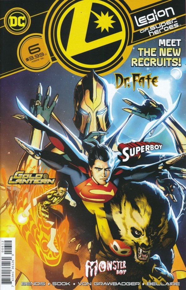 LEGION OF SUPER-HEROES [36126] #06 2ND PTG [76194136126000612] **promocja ZESZYTY**