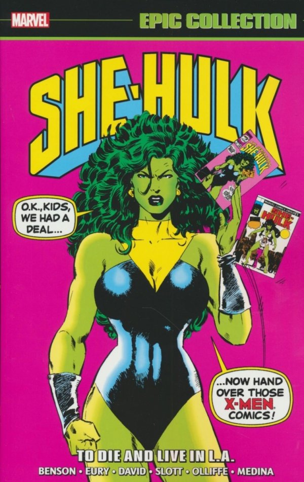 SHE-HULK EPIC COLLECTION TO DIE AND LIVE IN LA TP [9781302956691] **PROMOCJA RABAT 40%**