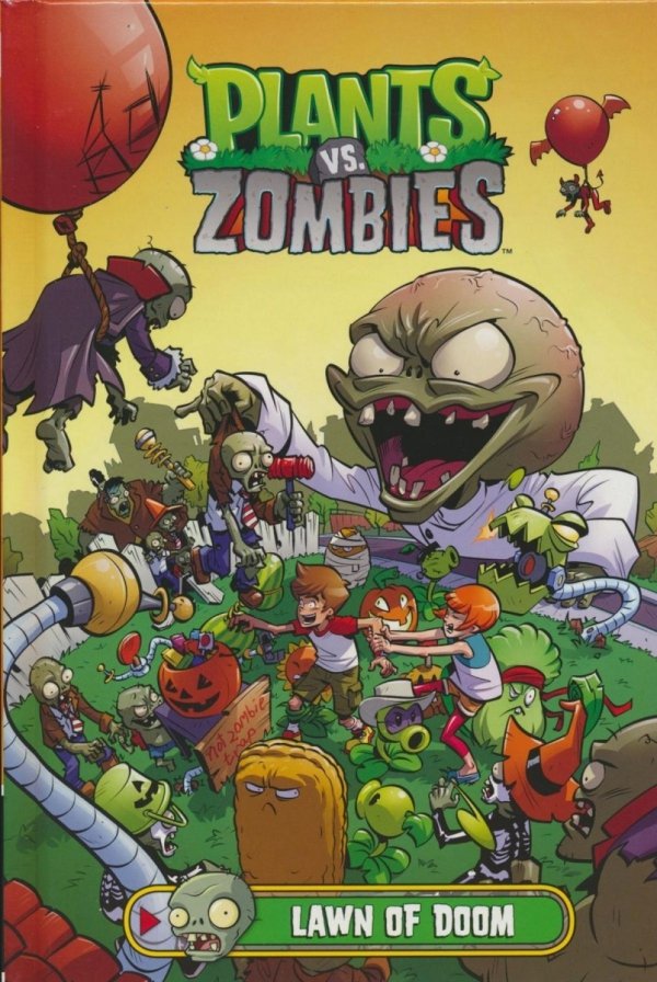 PLANTS VS ZOMBIES LAWN OF DOOM HC [9781506702049]