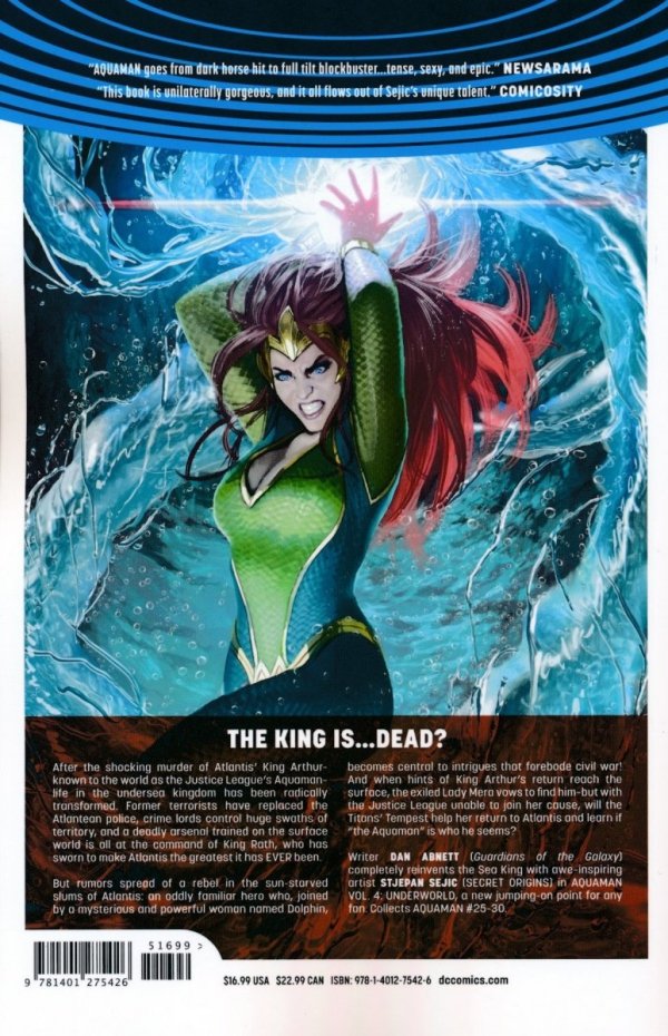 AQUAMAN VOL 04 UNDERWORLD TP [9781401275426]