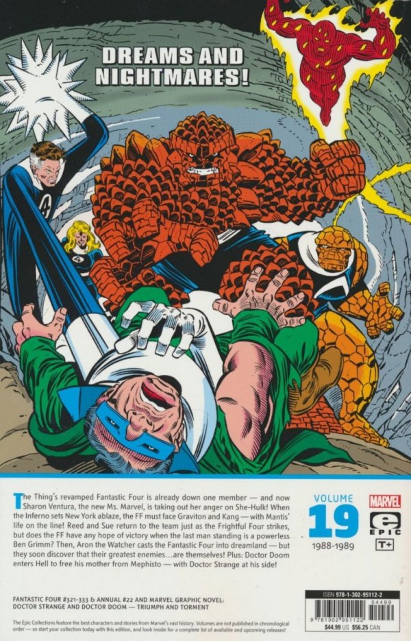 FANTASTIC FOUR EPIC COLLECTION THE DREAM IS DEAD TP [9781302951122] **promocja STOCK SALE**