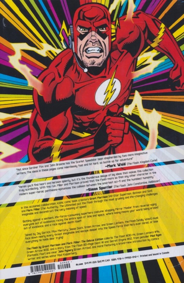 FLASH BY GRANT MORRISON AND MARK MILLAR THE DELUXE EDITION HC [9781799500421]