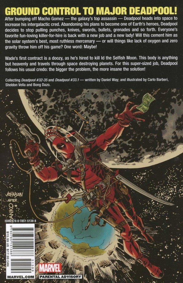 DEADPOOL VOL 07 SPACE ODDITY TP [9780785151388] **OFERTA SPECJALNA**