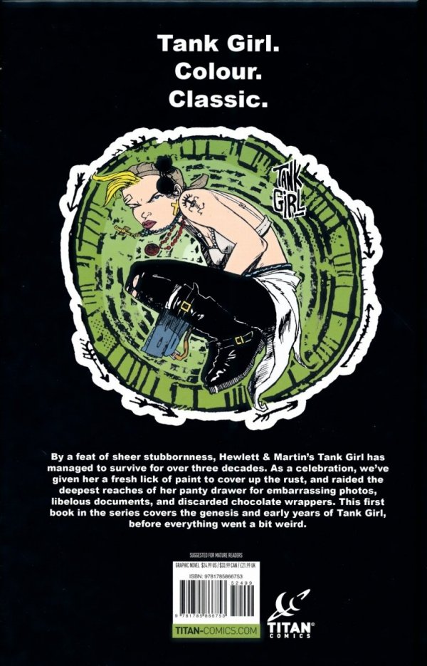 TANK GIRL COLOUR CLASSICS VOL 01 1988-1990 HC [9781785866753]