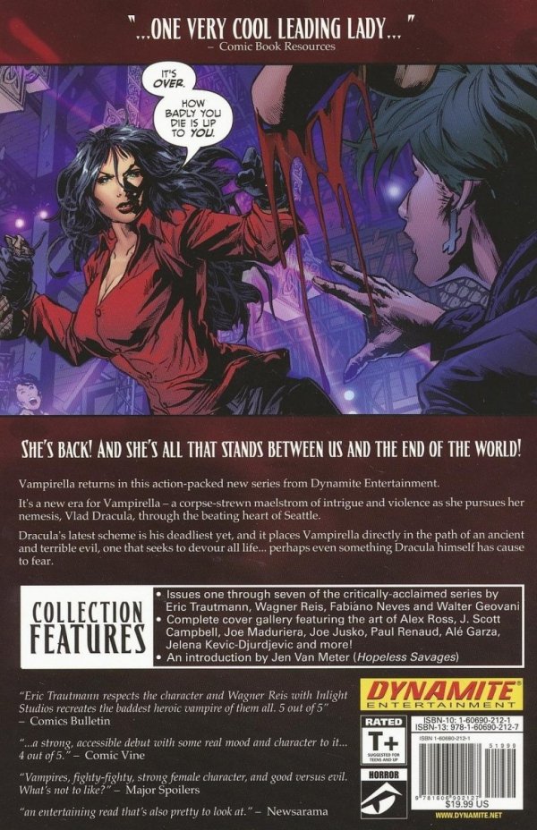 VAMPIRELLA VOL 01 CROWN OF WORMS TP [9781606902127] **promocja TOMY**