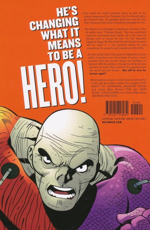 METAMORPHO YEAR ONE TP [9781401218034]