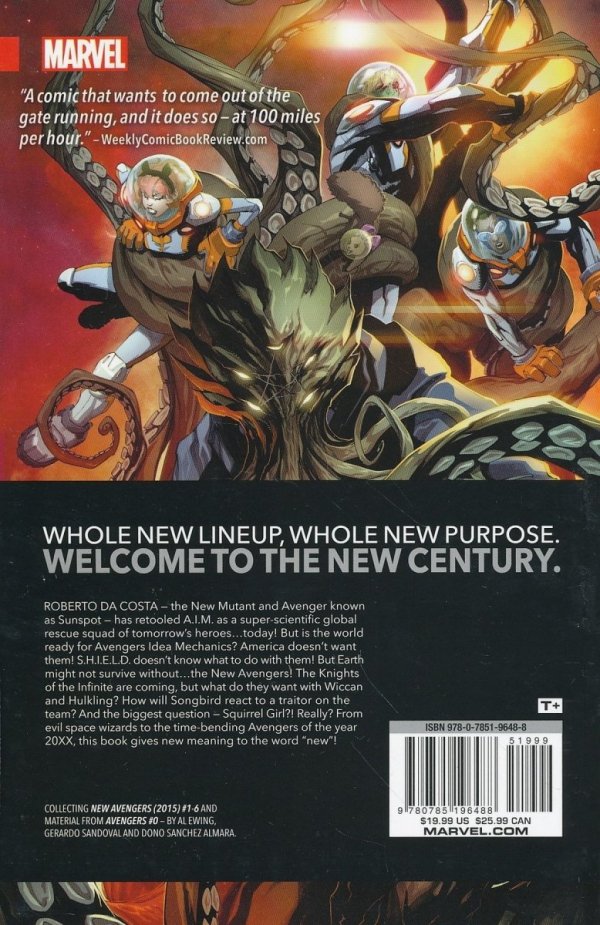 NEW AVENGERS AIM VOL 01 EVERYTHING IS NEW TP [9780785196488] **promocja TOMY**