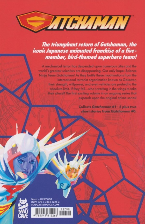 GATCHAMAN VOL 01 TP [9781545812266]