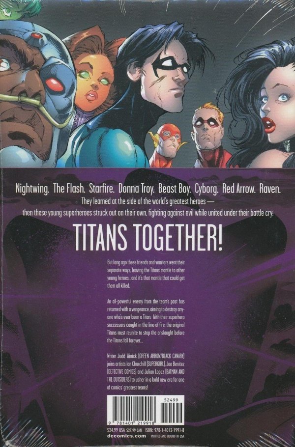 TITANS VOL 01 OLD FRIENDS HC [9781401219918]