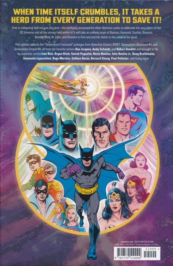 DC COMICS GENERATIONS HC [9781779510099]