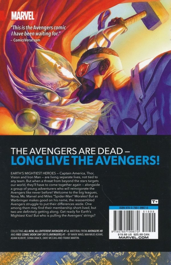 ALL-NEW ALL-DIFFERENT AVENGERS VOL 01 THE MAGNIFICENT SEVEN TP [9780785199670] **PROMOCJA TOMY**