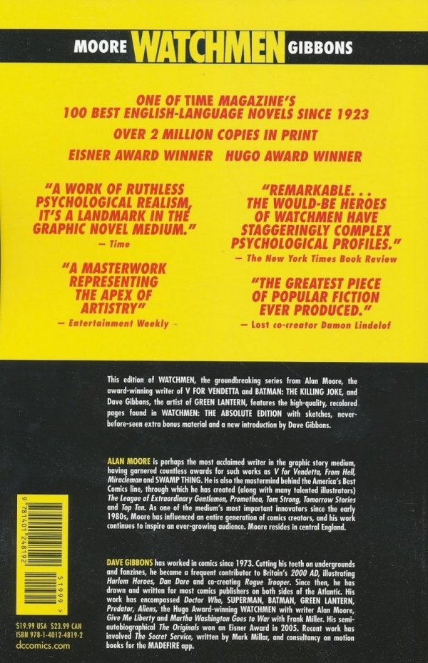 WATCHMEN TP [9781401248192]