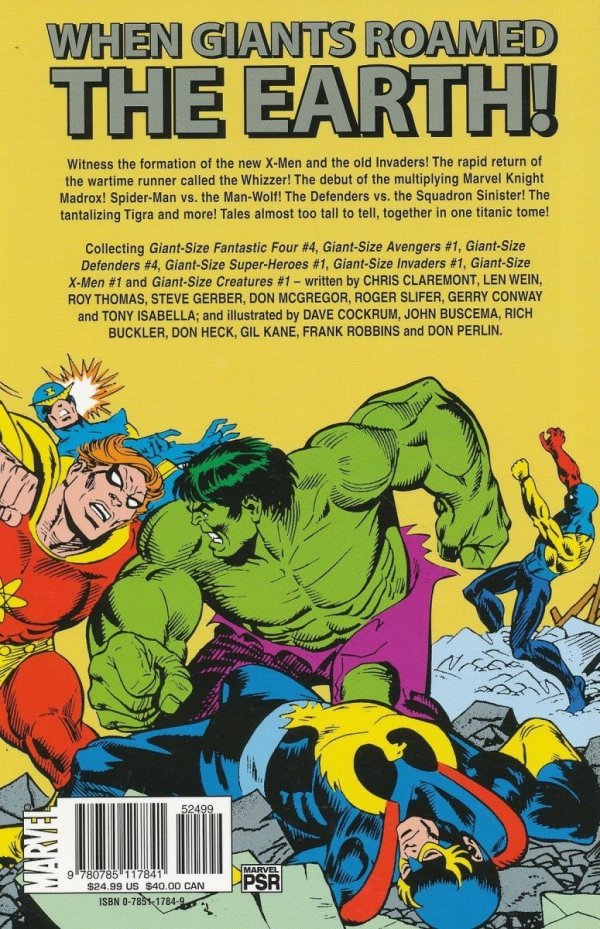 GIANT-SIZE MARVEL TP [9780785117841]