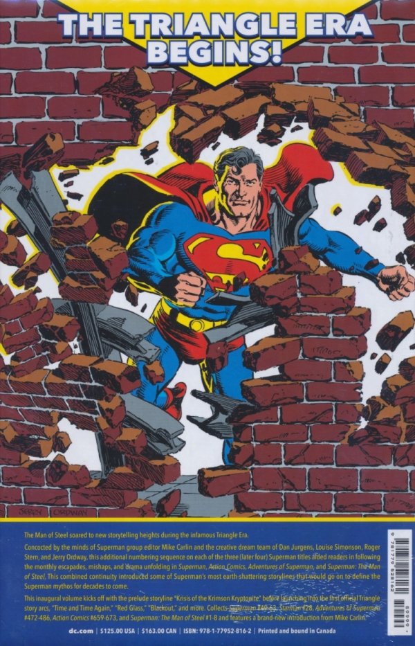 SUPERMAN THE TRIANGLE ERA OMNIBUS VOL 01 HC [9781779528162] **PROMOCJA TOMY**