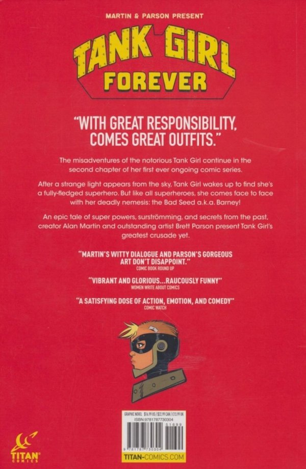 TANK GIRL FOREVER TP [9781787730304] **promocja TOMY**