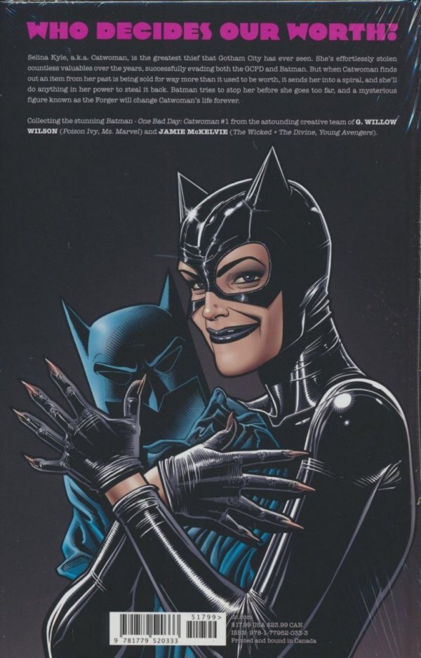 BATMAN ONE BAD DAY CATWOMAN HC [9781779520333]