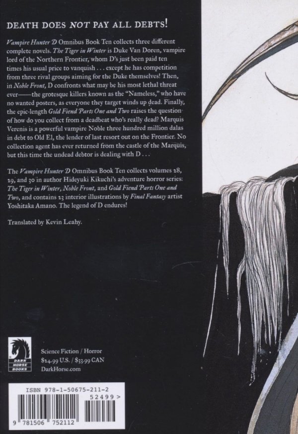 VAMPIRE HUNTER D OMNIBUS VOL 10 TP [9781506752112]