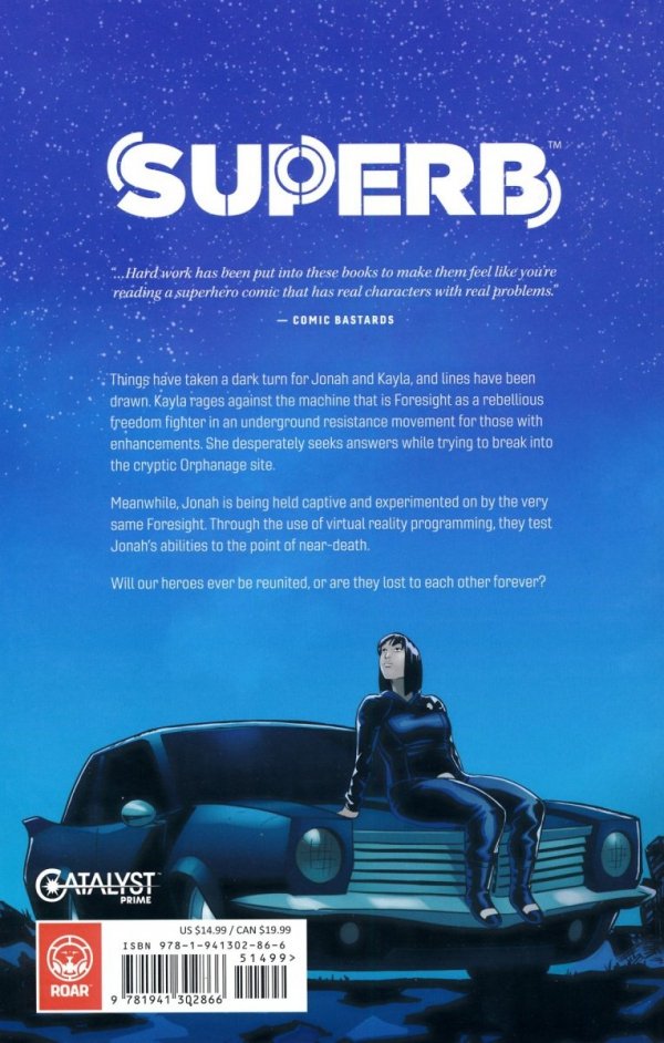 CATALYST PRIME SUPERB VOL 03 THE YOUTH ARE GETTING RESTLESS TP [9781941302866] **promocja TOMY**