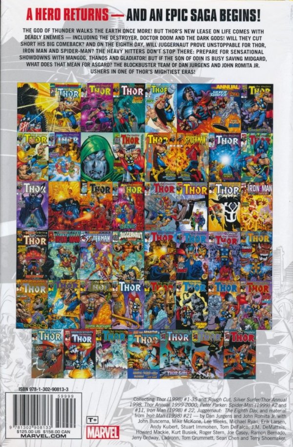 MIGHTY THOR HEROES RETURN OMNIBUS HC [STANDARD] [9781302908133] **promocja TOMY**