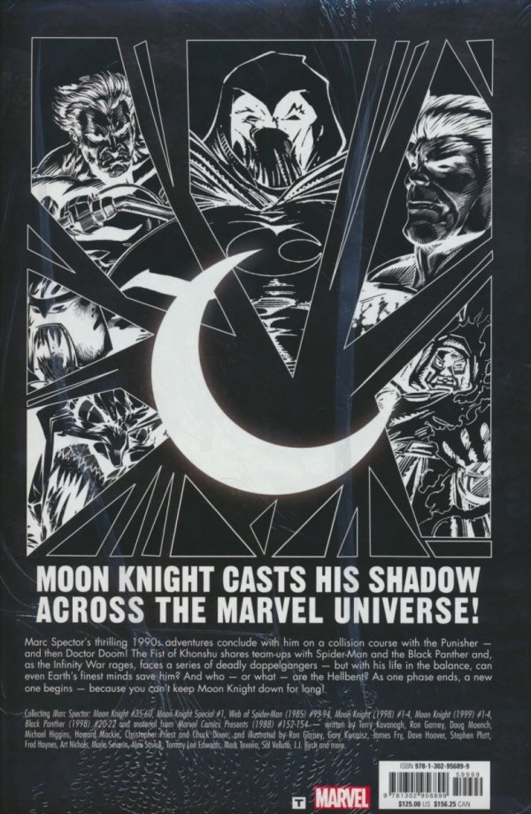 MARC SPECTOR MOON KNIGHT OMNIBUS VOL 02 HC [STANDARD] [9781302956899] **promocja TOMY**